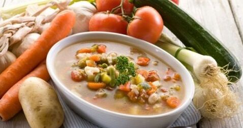 овощной суп пюре при гастрите